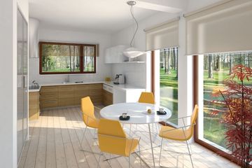  Projekt domu Grafit (BSA1549) - projekt domu parterowego - Zdjęcie 5