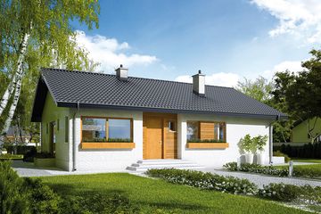  Projekt domu Eryk III energo (WRC2560) - projekt domu parterowego - Zdjęcie 1