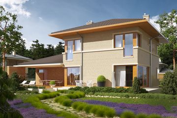  Projekt domu Rodrigo IV G2 (WRC2575) - projekt domu z pełnym piętrem - Zdjęcie 2