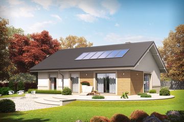  Projekt domu Kornel IV energo (WRC2577) - projekt domu parterowego - Zdjęcie 4