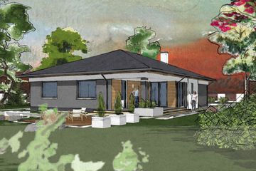  Projekt domu Bm 81 - Dom przy młynie (SLE1016) - projekt domu parterowego - Zdjęcie 6