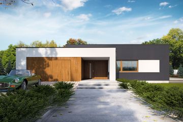  Projekt domu Artus (BSE1075) - projekt domu parterowego - Zdjęcie 1