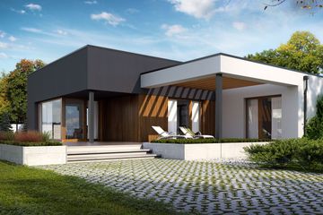  Projekt domu Artus (BSE1075) - projekt domu parterowego - Zdjęcie 2