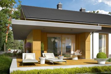  Projekt domu Iwo G1 (WRC2585) - projekt domu parterowego - Zdjęcie 3