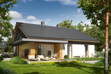  Projekt domu Iwo G1 (WRC2585) - projekt domu parterowego - Zdjęcie 5