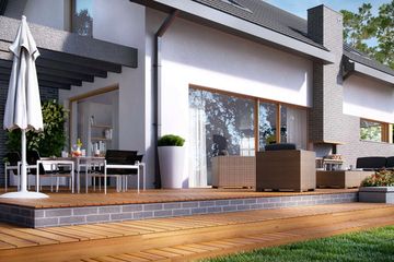  Projekt domu HomeKoncept-05 (KRX1005) - projekt domu parterowego z poddaszem - Zdjęcie 3