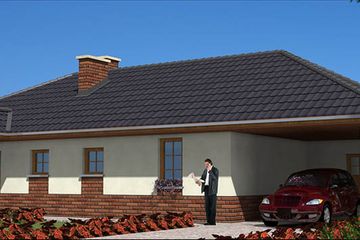  Projekt domu L-13 Dom tradycyjny (BBD1013) - projekt domu parterowego - Zdjęcie 3