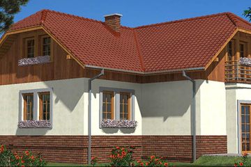  Projekt domu L-16 Dom tradycyjny (BBD1018) - projekt domu parterowego z poddaszem - Zdjęcie 5