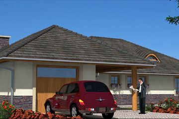  Projekt domu A-121 Dom tradycyjny (BBD1213) - projekt domu parterowego z poddaszem - Zdjęcie 5