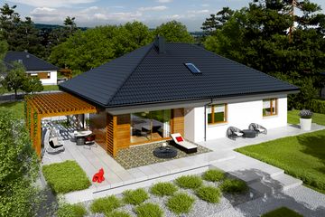  Projekt domu Astrid G2 energo (WRC2588) - projekt domu parterowego - Zdjęcie 4