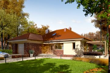  Projekt domu Astrid G1 (mała) energo (WRC2589) - projekt domu parterowego - Zdjęcie 1