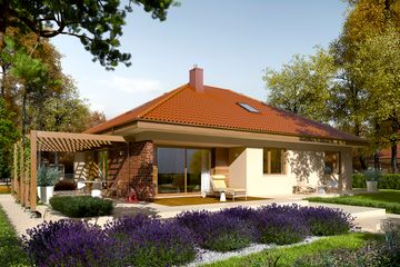  Projekt domu Astrid G1 (mała) energo (WRC2589) - projekt domu parterowego - Zdjęcie 2