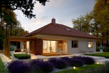  Projekt domu Astrid G1 (mała) energo (WRC2589) - projekt domu parterowego - Zdjęcie 4