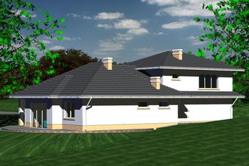  Projekt domu DOM 227 (BBF1039) - projekt domu z pełnym piętrem - Zdjęcie 4