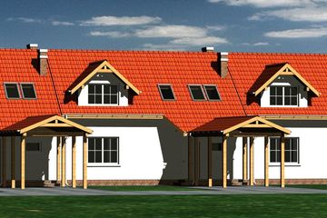  Projekt domu 703 (BBF1085) - projekt domu parterowego z poddaszem - Zdjęcie 4