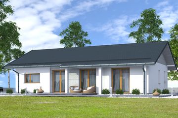  Projekt domu Nevada 2 (BBE1036) - projekt domu parterowego - Zdjęcie 1