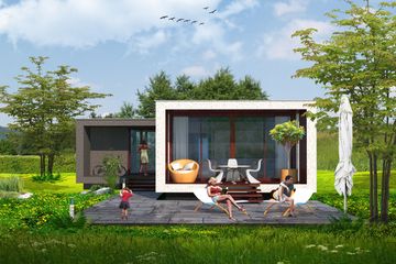  Projekt domu MD-6 (KKA1009) - projekt domu parterowego - Zdjęcie 1