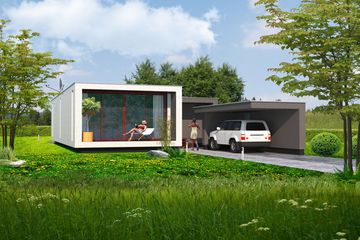  Projekt domu MD-6 (KKA1009) - projekt domu parterowego - Zdjęcie 6