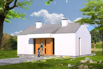  Projekt domu letniskowego MD-13 (KKA1011) - projekt domu letniskowego parterowego - Zdjęcie 1