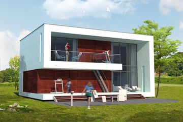  Projekt domu MD-15 (KKA1013) - projekt domu z pełnym piętrem - Zdjęcie 2