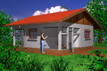  Projekt budynku inwentarskiego BR-151 (KRG1113) - projekt budynku parterowego - Zdjęcie 2