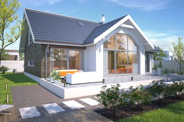  Projekt domu Tampa DCP317 (WOB1550) - projekt domu parterowego z poddaszem - Zdjęcie 6