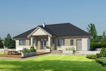  Projekt domu Awinion DCB24 (WOB1015) - projekt domu parterowego - Zdjęcie 6