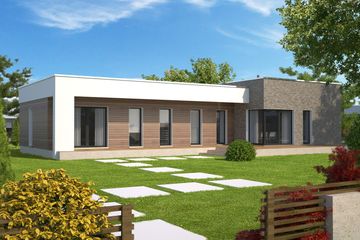  Projekt domu Nokia II DCB84a (WOB1486) - projekt domu parterowego - Zdjęcie 4