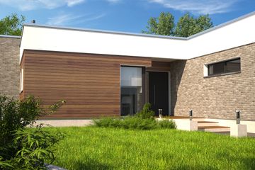  Projekt domu Nokia II DCB84a (WOB1486) - projekt domu parterowego - Zdjęcie 5