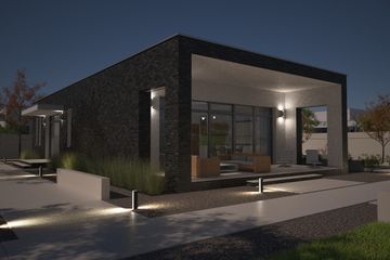  Projekt domu Lancaster II DCB104a (WOB1560) - projekt domu parterowego - Zdjęcie 9