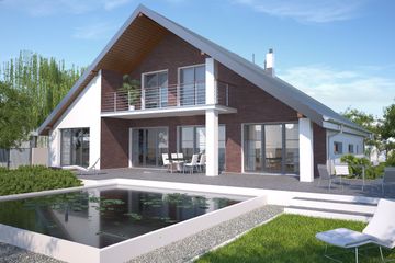  Projekt domu Lagos III DCP117b (WOB1551) - projekt domu parterowego z poddaszem - Zdjęcie 6