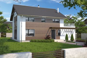  Projekt domu Nikko II DCP264a (WOB1495) - projekt domu z pełnym piętrem - Zdjęcie 3