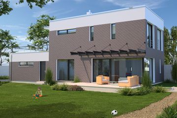  Projekt domu Belfast VI DCP268e (WOB1499) - projekt domu z pełnym piętrem - Zdjęcie 5