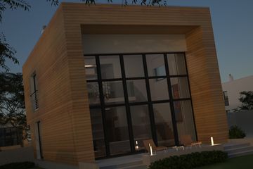 Projekt domu Delft DCP294 - z pełnym piętrem dom o powierzchni 104,42 m², dach płaski - ujęcie 4