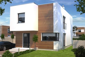 Projekt domu Delft DCP294 - z pełnym piętrem dom o powierzchni 104,42 m², dach płaski - ujęcie 5