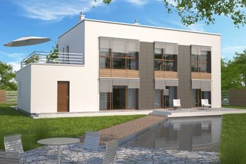  Projekt domu Santos II DCP308a (WOB1539) - projekt domu z pełnym piętrem - Zdjęcie 5