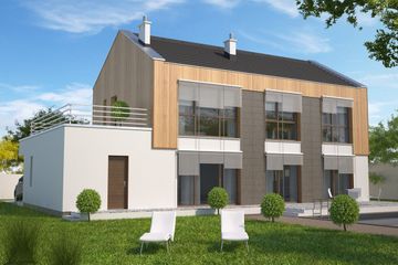  Projekt domu Santos III DCP308b (WOB1540) - projekt domu z pełnym piętrem - Zdjęcie 3