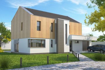  Projekt domu Santos III DCP308b (WOB1540) - projekt domu z pełnym piętrem - Zdjęcie 4