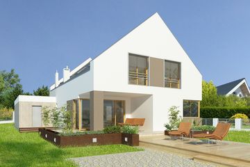 Projekt domu Garda II DCP310a - parterowy z poddaszem dom o powierzchni 170,79 m², dach dwuspadowy - ujęcie 5