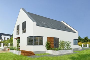 Projekt domu Garda II DCP310a - parterowy z poddaszem dom o powierzchni 170,79 m², dach dwuspadowy - ujęcie 6