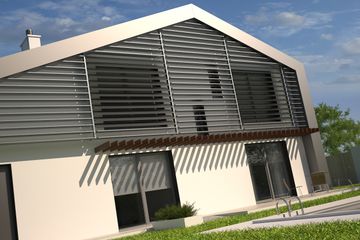  Projekt domu Temerin DCP313 (WOB1531) - projekt domu parterowego z poddaszem - Zdjęcie 3