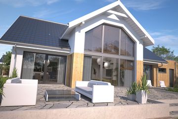  Projekt domu Tampa III DCP317b (WOB1613) - projekt domu parterowego z poddaszem - Zdjęcie 4