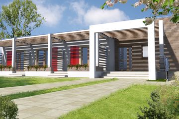  Projekt pensjonatu Budynek agroturystyczny Jesion DCPS03 (WOB1122) - projekt pensjonatu parterowego - Zdjęcie 3