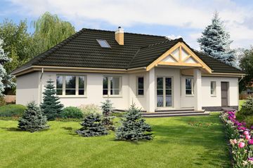  Projekt domu Praga LMB24 (WRB1120) - projekt domu parterowego - Zdjęcie 5