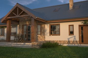  Projekt domu Praga IV LMB24c (WRB1497) - projekt domu parterowego - Zdjęcie 3