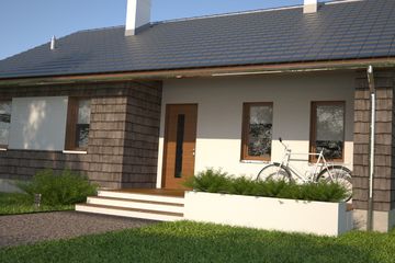  Projekt domu Hobart LMB85 (WRB1498) - projekt domu parterowego - Zdjęcie 3