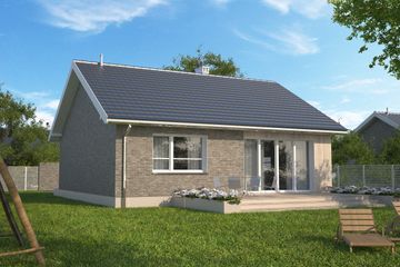  Projekt domu Hobart II LMB85a (WRB1499) - projekt domu parterowego - Zdjęcie 5