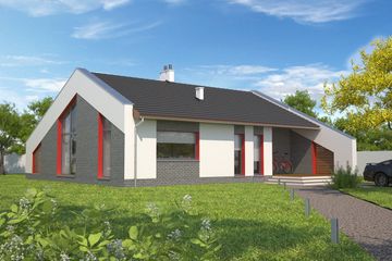  Projekt domu Franklin LMB101 (WRB1519) - projekt domu parterowego - Zdjęcie 4