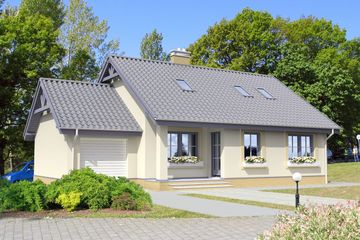  Projekt domu Dortmund LMP126 (WRB1171) - projekt domu parterowego z poddaszem - Zdjęcie 3