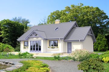  Projekt domu Dortmund LMP126 (WRB1171) - projekt domu parterowego z poddaszem - Zdjęcie 5